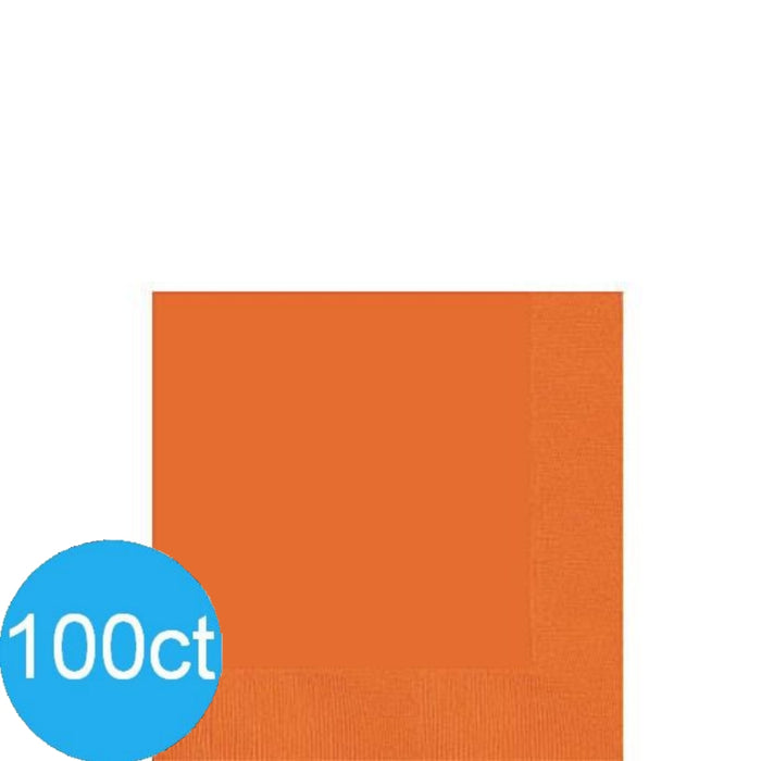 Orange Peel Beverage Napkins | 100ct