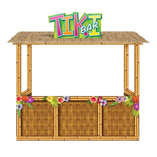 3D Tiki Bar Prop | 1ct