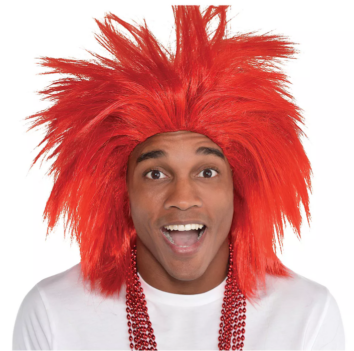 Red Crazy Wig | 1ct