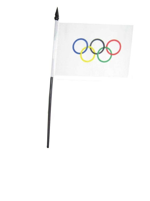 Olympic Rings Flag 4" x 6" | 1ct