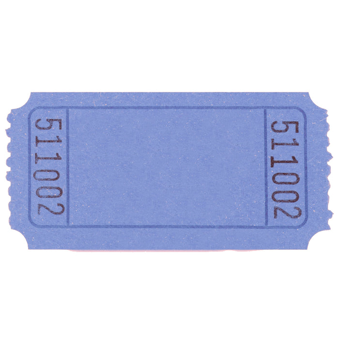 Blue Single Ticket Roll | 2000ct