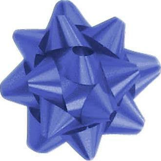 Star Bow, Royal Blue 3.5" |1 ct