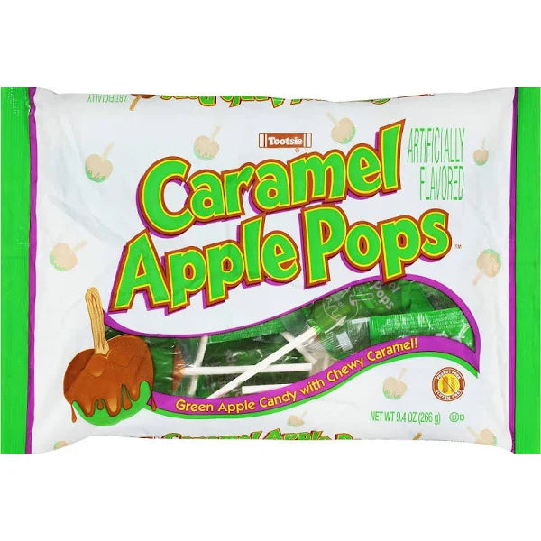Tootsie Caramel Apple Pops 9.4oz | 1ct