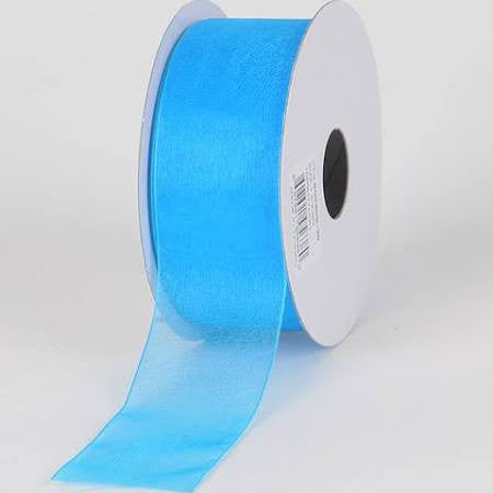 Sheer Turquoise Ribbon | 5/8"
