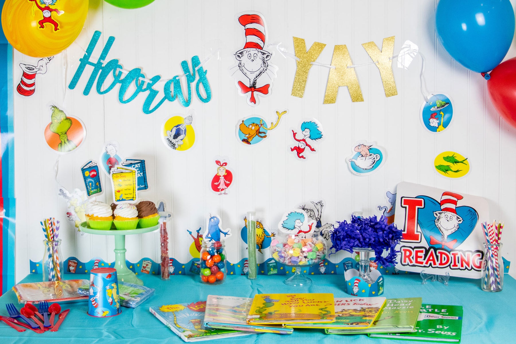 Oh the Party You'll Throw | Dr. Seuss Themed Party