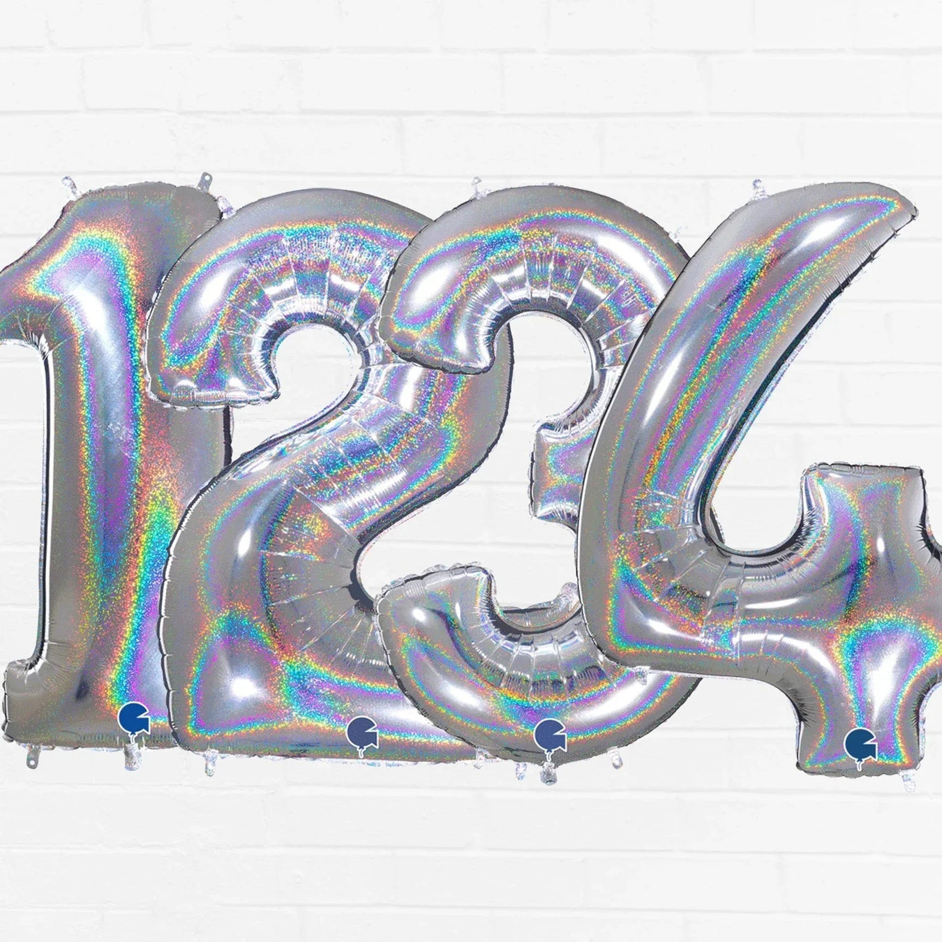 Holographic Number Balloons - Zurchers