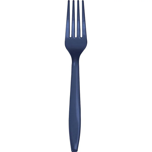 Navy Plastic Forks | 24ct - Zurchers