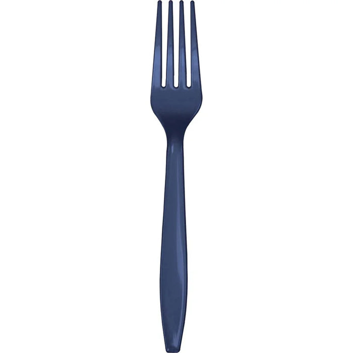 Navy Plastic Forks | 24ct - Zurchers