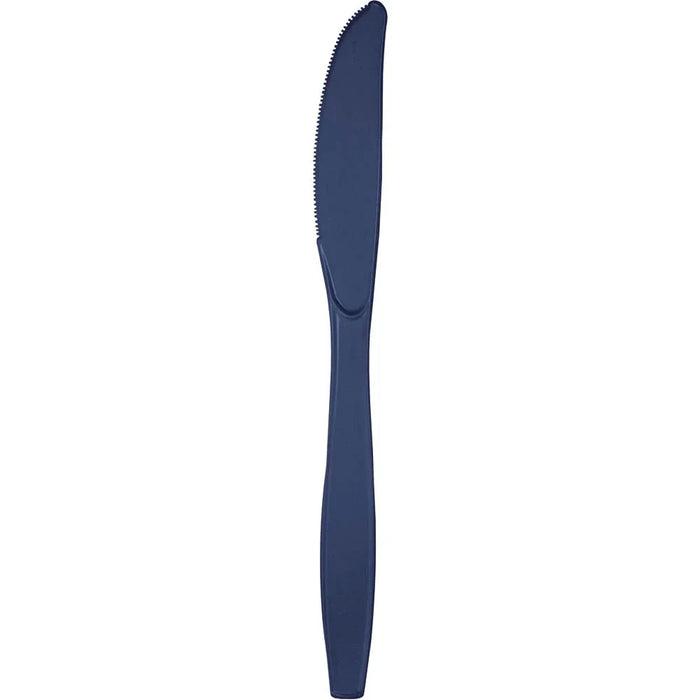 Navy Plastic Knives | 24ct - Zurchers
