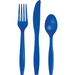 Cobalt Premium Plastic Assorted Cutlery | 24ct