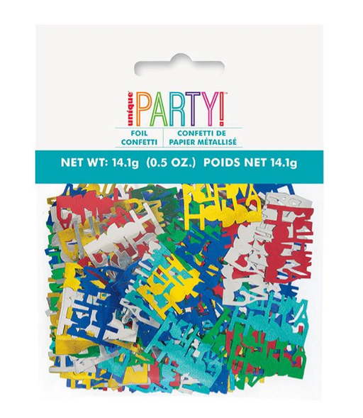 0.5oz Happy Birthday Confetti | 1ct