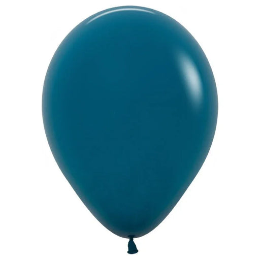 11" Sempertex Latex Balloon Pack, Deep Teal | 100 ct - Zurchers