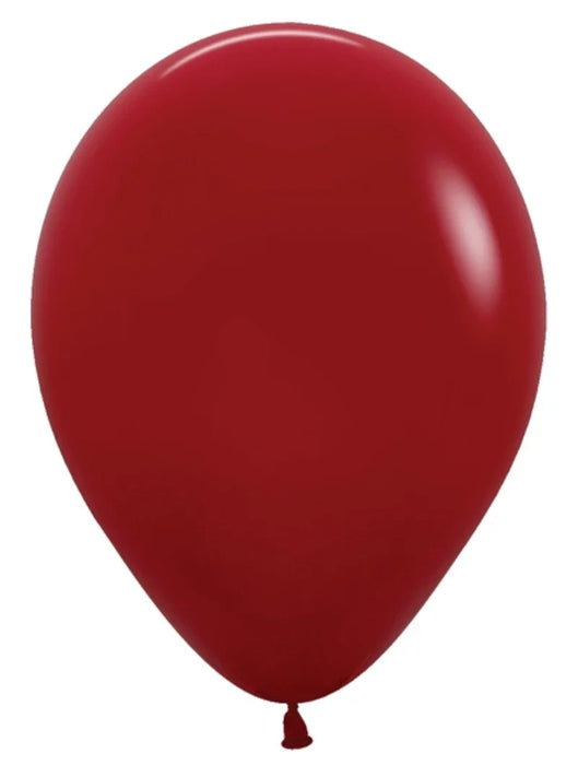 11" Sempertex Latex Balloon Pack, Imperial Red | 100 ct - Zurchers