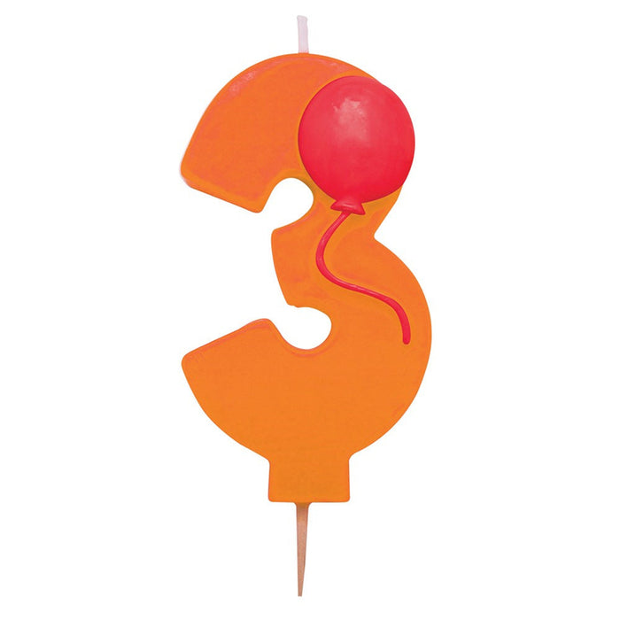 # 3 Balloon Candle | 1ct