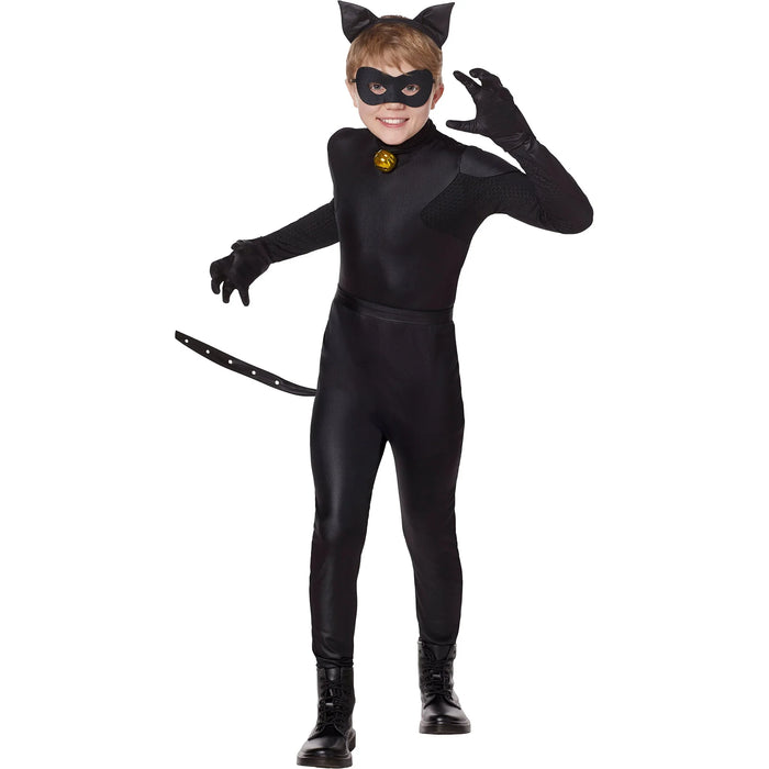 Childs Miraculous Ladybug Cat Noir Costume | 1 ct - Zurchers
