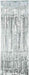 Metallic Curtain, Silver 3'x8' | 1 count - Zurchers