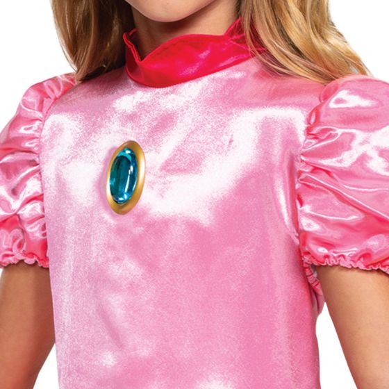 Super Mario Princess Peach Childs Costume | 1 ct