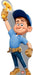 Fix-It Felix Jr. - Wreck-It Ralph Cardboard Standup *Made to order-please allow 10-14 days for processing*