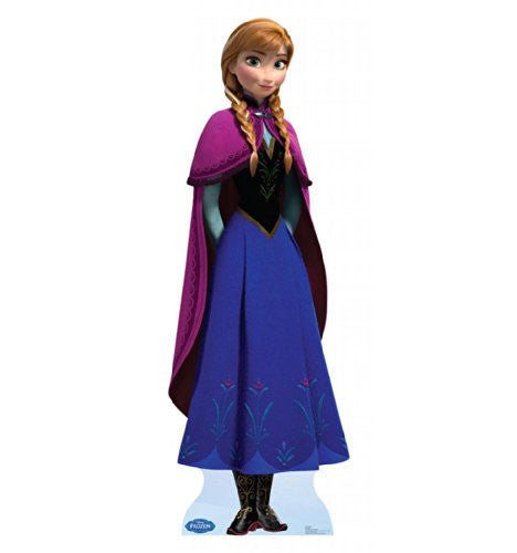Life - size Anna Disney's Frozen Cardboard Standup *Made to order - please allow 10 - 14 days for processing* - Zurchers