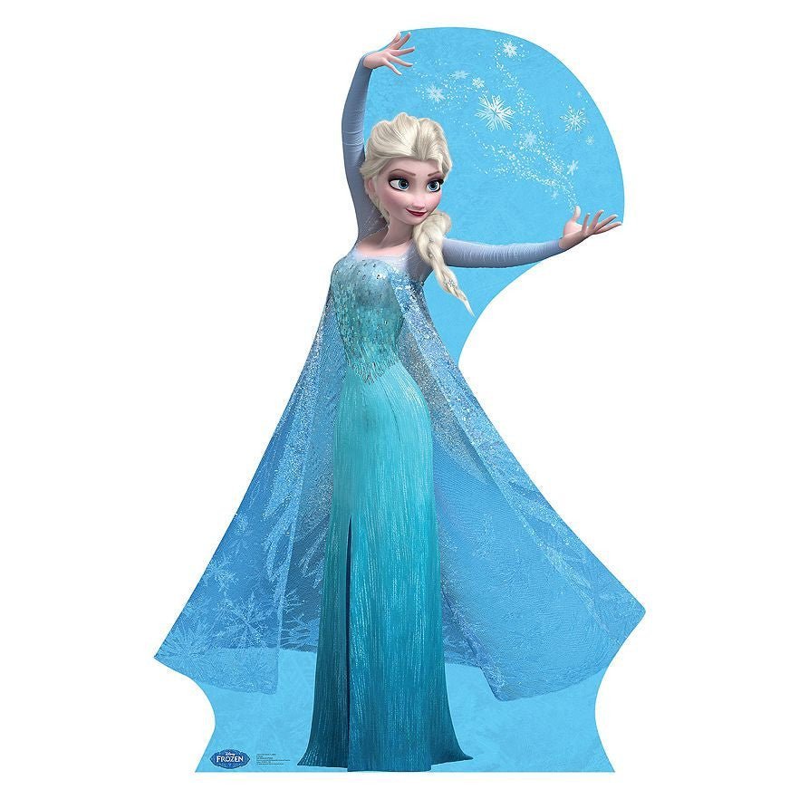 Disney's Frozen, Elsa Snowflake Cardboard Standup *Made to order