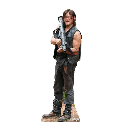 Daryl Dixon Rocket Launcher The Walking Dead Lifesize Standup *Made to order - please allow 10 - 14 days for processing* - Zurchers