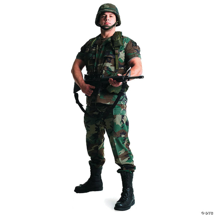 U.S. Army Soldier Lifesize Standup *Made to order - please allow 10 - 14 days for processing* - Zurchers