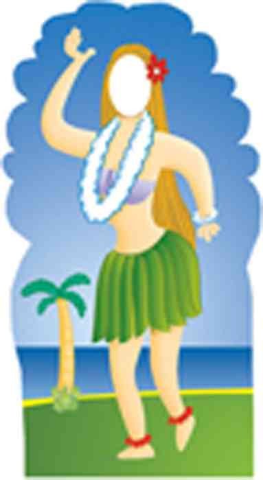 Hula Girl Lifesize Stand - In *Made to order - please allow 10 - 14 days for processing* - Zurchers