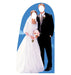 Bride and Groom Stand - In Cardboard Cutout *Made to order - please allow 10 - 14 days for processing* - Zurchers