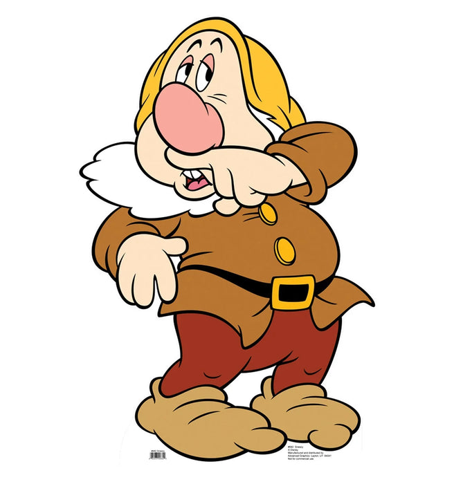 Sneezy Lifesize Standup *Made to order - please allow 10 - 14 days for processing* - Zurchers