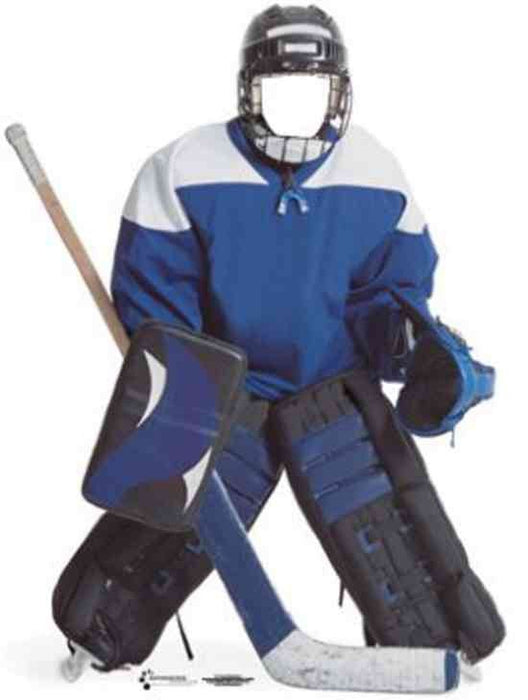 Hockey Player Lifesize Stand - In *Made to order - please allow 10 - 14 days for processing* - Zurchers