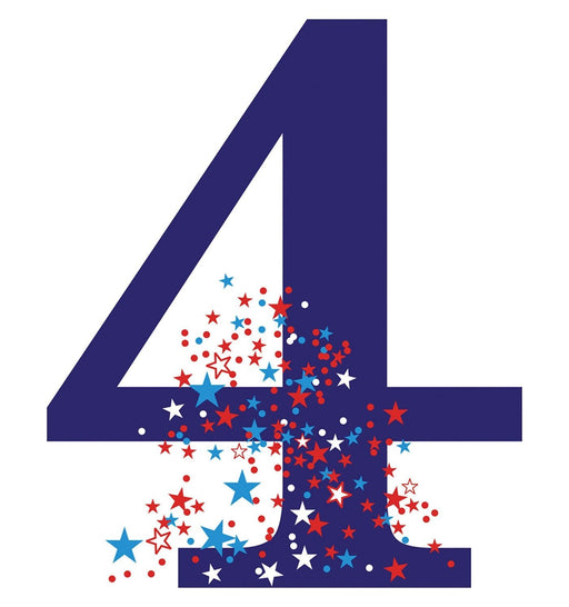 Number 4 Lifesize Standup *Made to order - please allow 10 - 14 days for processing* - Zurchers