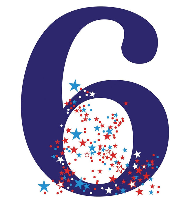 Number 6 Lifesize Standup *Made to order - please allow 10 - 14 days for processing* - Zurchers