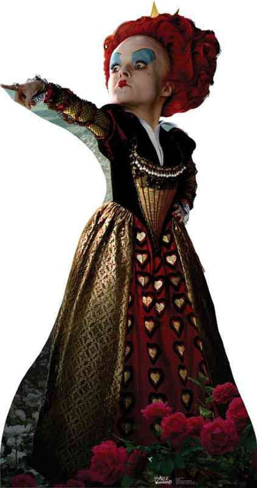 Life - size Red Queen Cardboard Cutout Alice in Wonderland *Made to order - please allow 10 - 14 days for processing* - Zurchers