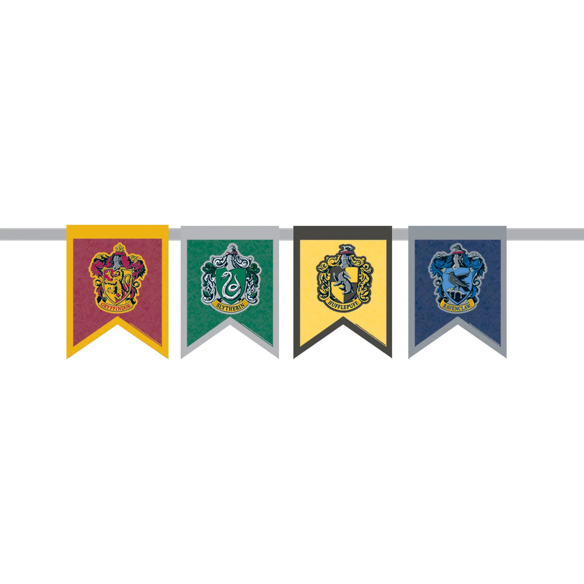 Harry Potter Hogwarts Pennant Felt Banner 6ft | 1ct