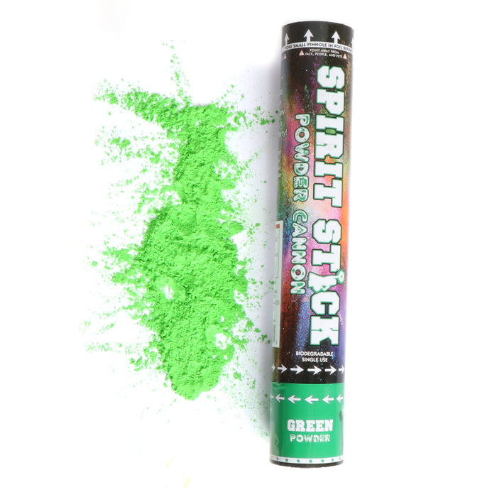 Green Spirit Stick Powder Cannon 12" | 1ct