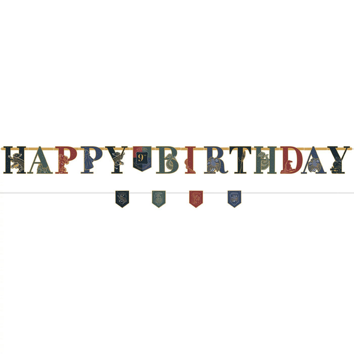 Harry Potter Personalized Jumbo Happy Birthday Letter Banner Kit | 1kit