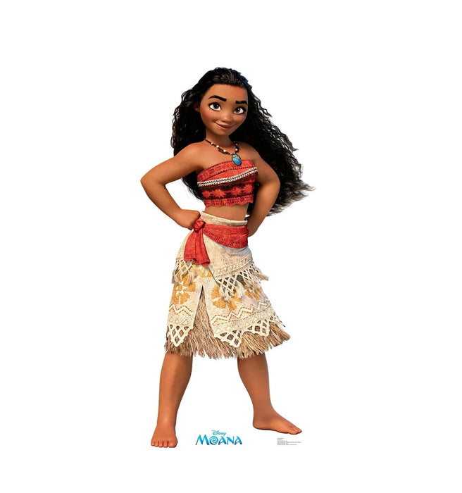 Life - size Moana Cardboard Cutout *Made to order - please allow 10 - 14 days for processing* - Zurchers