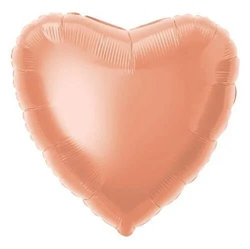 Rose Gold Satin Luxe Heart Balloon 18" | 1ct - Zurchers