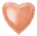 Rose Gold Satin Luxe Heart Balloon 18" | 1ct - Zurchers