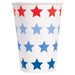 USA Patriotic Stars Paper Cups 12oz | 8 ct - Zurchers