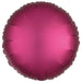 Pomegranate Round Satin Luxe Balloon 18" | 1ct - Zurchers