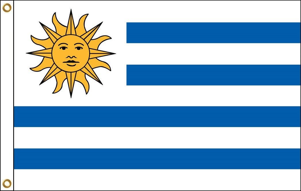 Uruguay Flag 5 x 3' | 1 ct - Zurchers