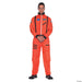 Adults Orange Astronaut Costume – One Size | 1ct - Zurchers