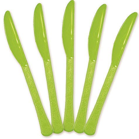 Kiwi Plastic Knives | 20ct - Zurchers