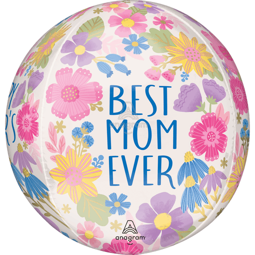 15in Mother's Day Botanical Lines Orbz Balloon | 1ct