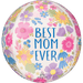 15in Mother's Day Botanical Lines Orbz Balloon - Party Supplies