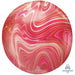 Red & Pink Marble Orbz 15" | 1ct - Zurchers