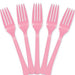 New Pink Plastic Forks | 20ct - Zurchers