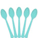 Robin's Egg Blue Plastic Spoons | 20ct - Zurchers