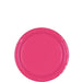 Bright Pink Dessert Paper Plates 6.75" | 20ct - Zurchers